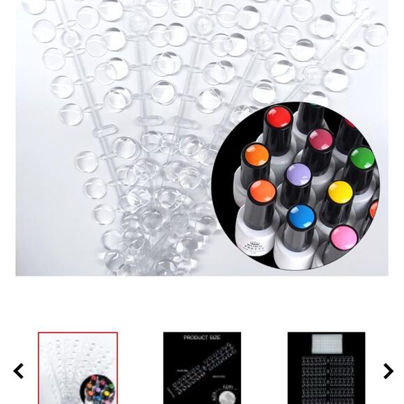 Nail display dot nail display color kart 120pcs - Picture 5 of 5